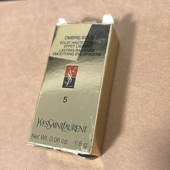 NIB [Yves Saint Laurent] Ombre Solo Radiance Smoothing Eyeshadow #05 Slate Green - Picture 13 of 15